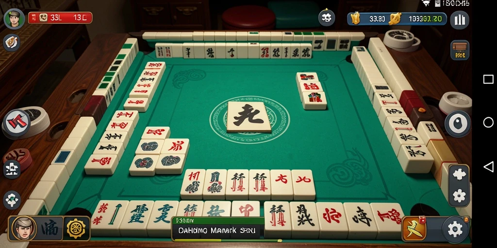 Screenshot utama 33L yang menampilkan gameplay Mahjong yang seru.