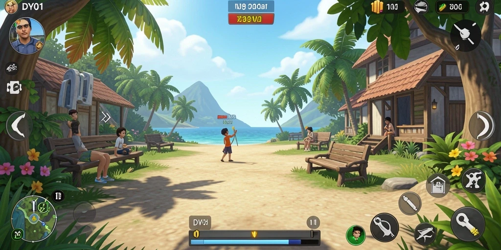 Screenshot gameplay DY01 menampilkan keseruan permainan Casual yang mudah diakses.