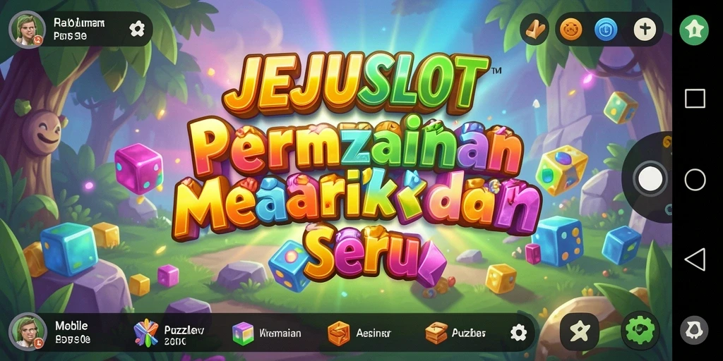 Tampilan gameplay seru di JEJUSLOT dengan teka-teki menantang.