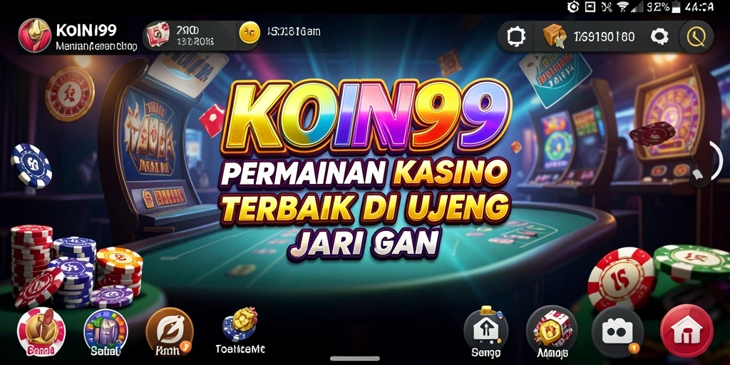 Tampilan menarik dari gameplay Kasino KOIN99 yang menarik perhatian.