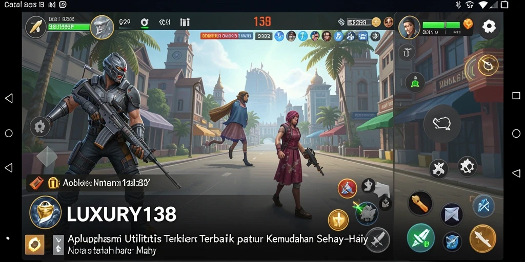 Tampilan antarmuka utama LUXURY138 yang bersih dan mudah digunakan.