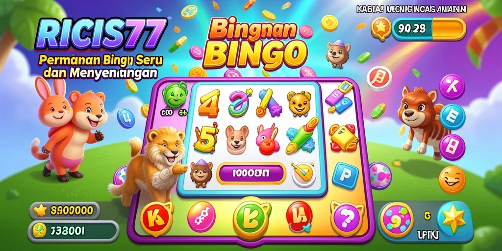 Tampilan gameplay RICIS77 yang mengasyikkan dalam permainan Bingo.