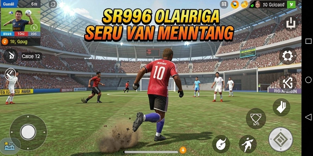 Tangkapan layar dari gameplay <strong>SR996</strong> menampilkan aksi seru olahraga.