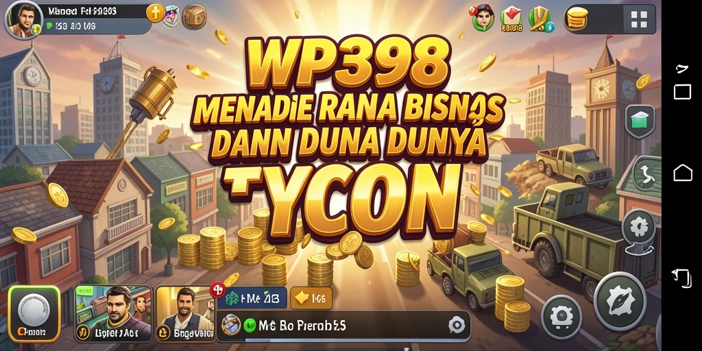 Tampilan gameplay menarik dari WP888 di dunia Tycoon.